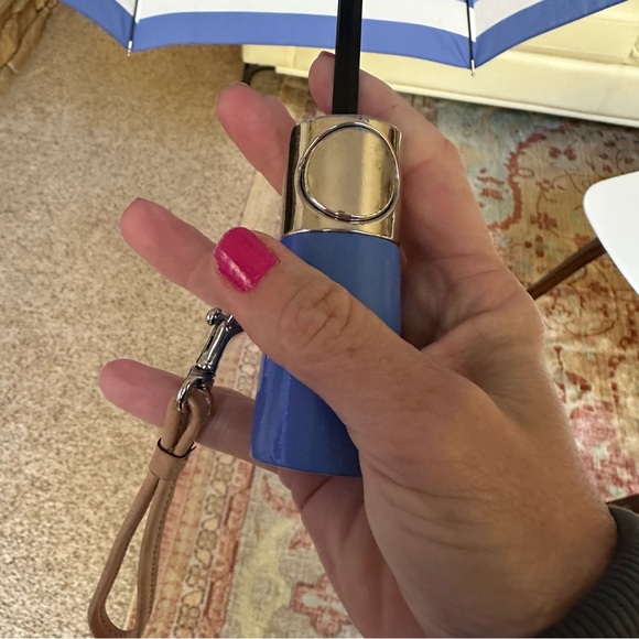 Coach umbrella blue C logo pattern - Picture 7 of 9